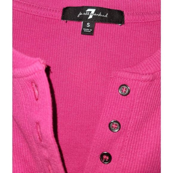 Pink 7 for all man kind small body suit - Picture 2 of 3